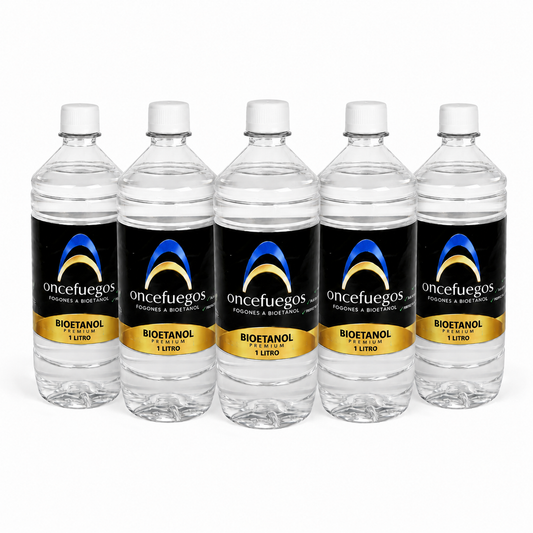 Pack Bioetanol 5L – Máximo Rendimiento para tus Noches